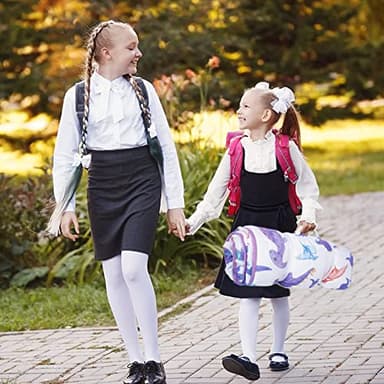 Primlect Thickened Toddler Nap Mat with Removable Pillow and Minky Blanket, Extra Large 55''x35'' Sleeping Bag, Washable, Roll up, Perfect for Daycare, Preschool, Kindergarten, Boys and Girls Dinosaur - Image 5