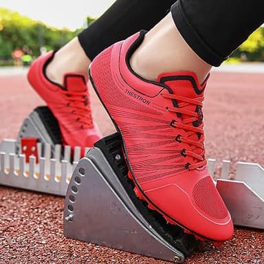 Zakey Track and Field Shoes Men Women Kids Spikes Sneakers Track Race Jumping Sneakers Girls Professional Running Nail Spikes Shoes Boys … - Image 5