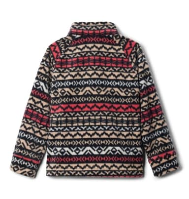 Columbia Youth Infant Benton Springs II Printed Fleece Jacket, Canoe Madras, 3/6 - Image 2