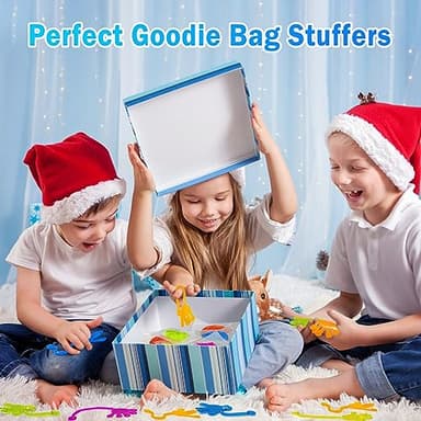 Sticky Hands Bulk 48 PCS Party Favors for Kids 4-8 8-12 Stretchy Sticky Hand Toy Halloween Goodie Bag Stuffers Fillers Mini Treasure Box Toys for Classroom Prizes Student Gifts Birthday Party Supplies - Image 6