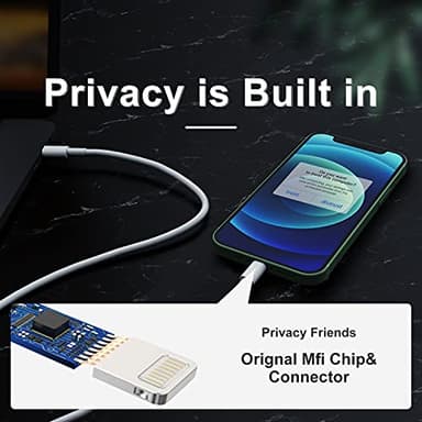 [Apple MFi Certified] iPhone 14 13 12 11 Fast Charger Cable 10ft, Long USB C to Lightning Cable,Type C Charging Cord Wire for Apple iPhone 14/14 Pro Max/13 Pro/13/12 Pro/12 Mini/11 Pro/X/XS/XR/8 /iPad - Image 4