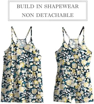 Prinbara Women Athletic Tennis Dress Summer Workout Sports Mini Romper Dress Built in Shapewear Shorts Sundress 2025 Outfits - Image 7