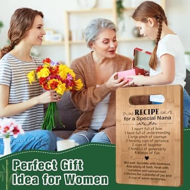 Popular Birthday Gifts for Nana, Cutting Board Gift for Nana, Cute Grandma Gifts from Grandchild, Mother's Day Gifts for Nana - Image 2
