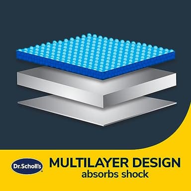 Dr. Scholl's Massaging Gel Posterior Seat Cushion for Car, Office, Home — Black - Image 7