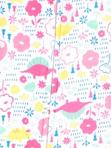 Simple Joys by Carter's Baby 3-pack Snug-fit Footless Cotton Pajamas, dinosaur, space, rainbow, 18 Months - Image 5