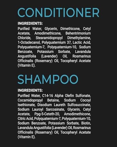 Dog Shampoo and Conditioner Set for Itchy Skin, Allergies & Odor – 2-in-1 Calming Formula with Lavender, Rosemary & Biotin – Moisturizing & Detangling – Safe for Puppies & All Breeds – 16 oz x 2 - Image 8