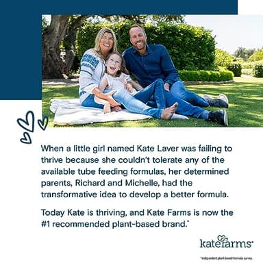 KATE FARMS Organic Nutrition Shake, Coffee, 16g protein, 27 Vitamins and Minerals, Protein Meal Replacement Drink, Protein Shake, 11 oz (12 Pack) - Image 8