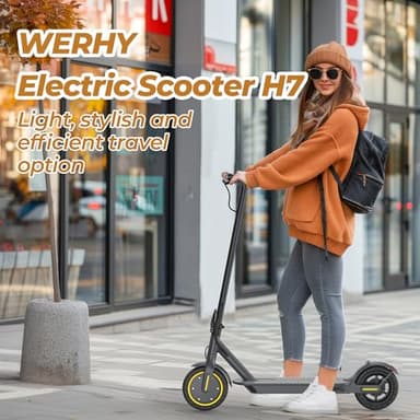Electric Scooter, 350W/500W Motor, 8.5''/14''Tires, Top Speed 19/22 mph, Max 20/27/49 Miles Ranges, Adults Foldable E Scooter for Adults - Image 9