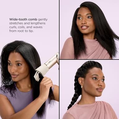Shark HD435 FlexStyle Air Styling & Drying System, Powerful Hair Blow Dryer & Multi-Styler with Auto-Wrap Curlers, Curl-Defining Diffuser, Oval Brush, & Concentrator Attachment, Stone - Image 16