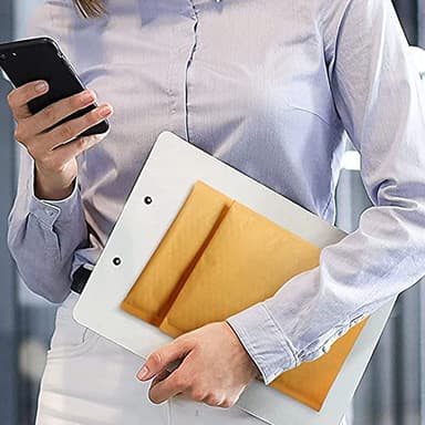 packbabol Kraft Bubble Mailers 6x10 Inch 50 Pcs,Small Self-Sealing Mail Shipping Bags,Yellow Padded Envelopes #0 - Image 4