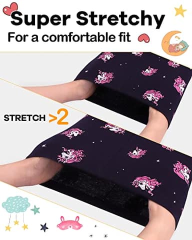 DAUGHTER QUEEN Girls Pajamas Size 6 Pjs for Girls 6t 100% Cotton Long Sleeve Pj Sets Toddler Kids Sleepwear Unicorn Jammies Night Clothes Small 6X 5-6 Years Old - Image 3