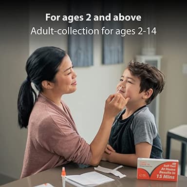 iHealth COVID-19 Antigen Rapid Test, 1 Pack, 5 Tests Total, FDA EUA Authorized OTC at-Home Self Test, Results in 15 Minutes with Non-invasive Nasal Swab, Easy to Use & No Discomfort - Image 4