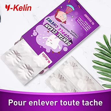 Dental Plaque Disclosing Tablets for Kids & Adults - Showing Plaque by Changing Color - Helps Teach Brushing Habits for Clean Teeth - 36 Count - Image 5