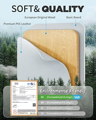 SAIJI TV Tray Table - Heavy Duty Extra Large TV Tray, Upgraded TV Dinner Trays for Eating Snack Food, Tilt & Height Adjustable TV Tray Laptop Desk for Sofa & Bedside Small Table - Image 8