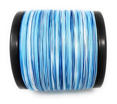 Reaction Tackle Braided Fishing Line Blue Camo 10LB 150yd - Image 3