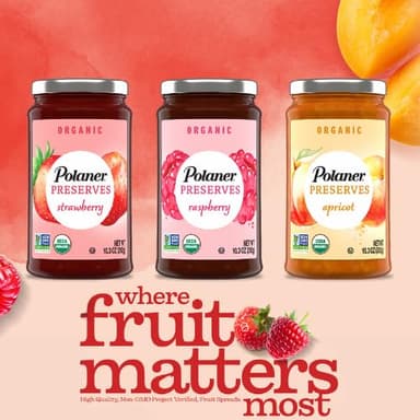 Polaner Organic Preserves, Raspberry, 10.3 Ounce - Image 8