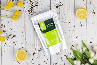 Elevate Tea Lemon Green Tea - Loose Leaf Green Tea, Medium Caffeine, 3 oz Pouch - 30 Cups, Hot & Iced Tea, No Artificials, 2 Pack - Image 3