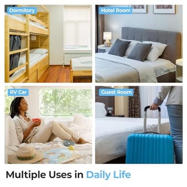 Neo Sleep 8 Inch Full Cooling Gel Memory Foam Mattress Medium Firm CertiPUR-US Certified Foam, Mattress in a Box Enhanced Pressure Relief Removable Soft Cover No Fiberglass (Full, 8 in) - Image 6