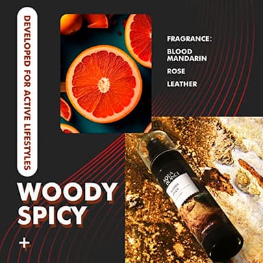 AQUA BLANCE Deodorizing Body Spray for Men, Mens Body Refreshing Spray, Fragrance Mist, Pack of 3, Each 3.4 Fl Oz, Total 10.2 Fl Oz - Image 4