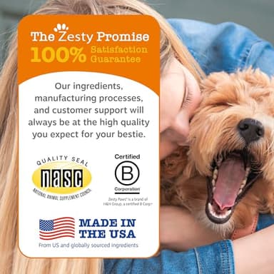 Zesty Paws Eye Supplement for Dogs - Vision Support with Antioxidants & Omega 3 Fatty Acids - 90 Chews - Image 5