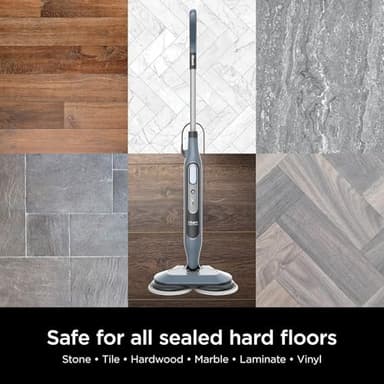 Shark S8000 Steam & Scrub All-in-One Scrubbing and Sanitizing Hard Floor Steam Mop pure water (Renewed) - Image 11