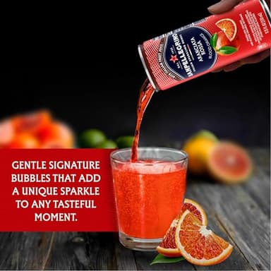 Sanpellegrino Italian Sparkling Drink Aranciata Rossa, Sparkling Orange And Blood Orange Beverage, 24 Pack Of Cans - Image 4