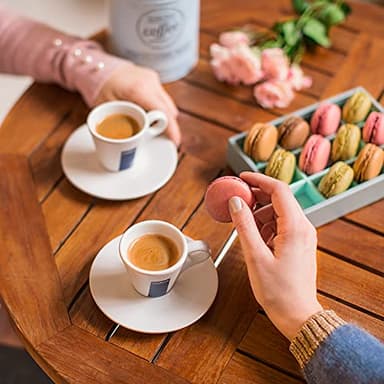 Lavazza BLUE Classy Mini Single Serve Espresso Coffee Machine LB 300, 5.3" x 13" x 10.2" 2 Coffee selections: simple touch controls, 1 programmable free dose and 1 pre-set - Image 3