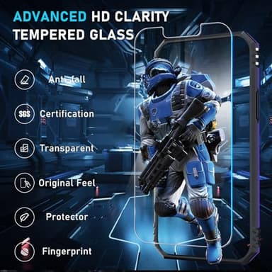 Janmitta Case for iPhone 16e Phone Cover Built in Slide Camera Lens Cover+Screen Protector,Heavy Duty Shockproof Full Body PhoneCase with Finger Ring Holder Kickstand,2025 Purple - Image 6