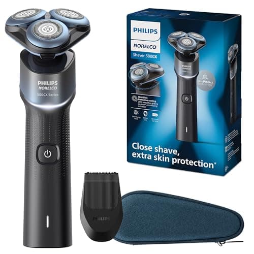 Philips Norelco Shaver 5000X, Rechargeable Wet & Dry Shaver with Precision Trimmer and Storage Pouch, X5006/85 - Image 1