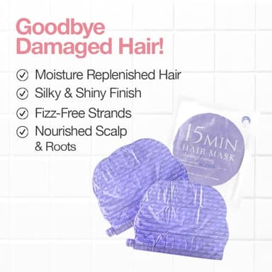 15 Min Pamper Me Kit by Naisture – Korean Spa and Skincare Kit for Women with Hair Mask, Hand and Foot Masks, Eye Mask, and Face Masks - Image 7