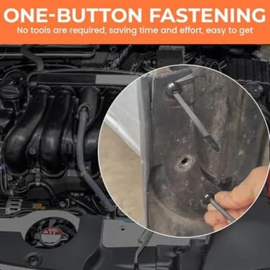 Nylon Universal Cable Tie Buckle – Heavy Duty Self-Locking Zip Ties with Pin & Button, UV-Resistant Fasteners for Auto Repair (20 - Image 5