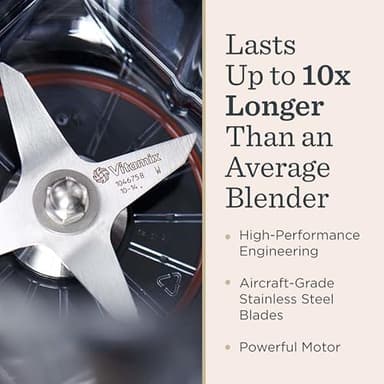 Vitamix E310 Explorian Blender, Professional-Grade, 48 Oz. Container, Black - Image 7