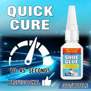 Bellemora Shoe Glue, Shoe Glue Sole Repair Adhesive, Waterproof and Long-Lasting Strong Adhesive for Sneakers, Boots, Leather, Handbags, Soles, Heels, 30g - Image 7