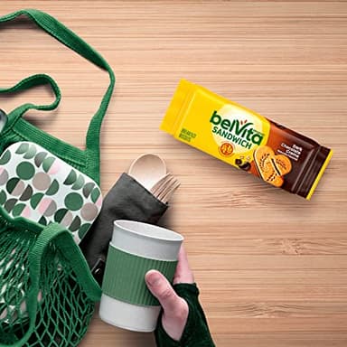 belVita Breakfast Bar Biscuit Sandwiches, Dark Chocolate Creme, 64 Total Packs, 8 Boxes (2 Biscuits Per Pack) - Image 11