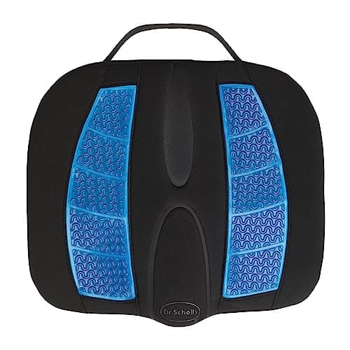Dr. Scholl's Massaging Gel Posterior Seat Cushion for Car, Office, Home — Black - Image 1