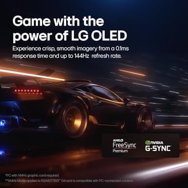 LG 42-Inch Class OLED evo C4 Series Smart TV 4K Processor Flat Screen with Magic Remote AI-Powered with Alexa Built-in (OLED42C4PUA, 2024) - Image 7