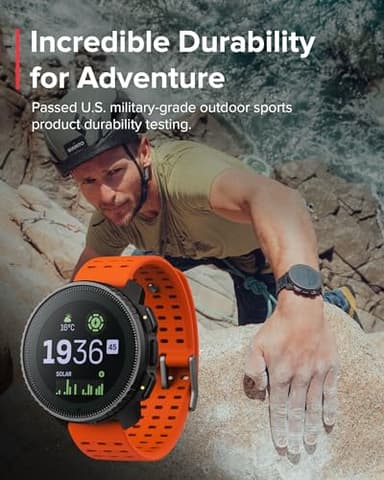 SUUNTO Vertical Solar GPS Adventure Watch, Premium Multisport Watch w/1.4 inch Touchscreen, Free Global Offline Maps, 60-Day Battery Life, Training Records, Heart Rate & Sleep Tracking, Steel Canyon - Image 7