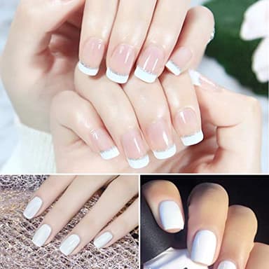 Vishine Gelpolish Professional UV LED Soak Off Varnish Color Gel Nail Polish Manicure Salon Pure White (1433) - Image 6