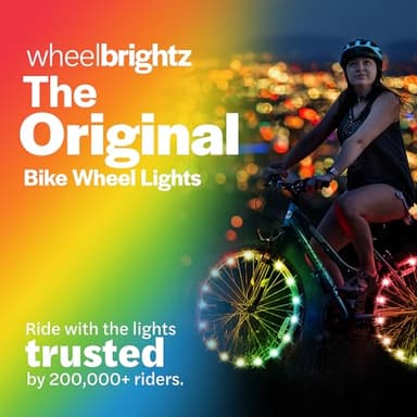 Wheelbrightz LED Rainbow Bicycle Light - 1 Each - Image 2