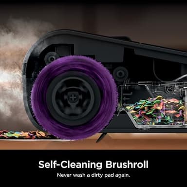 Shark Steam Pickup 3-in-1 Steam Mop Picks Up Debris, Deep Scrubs, & Steam Sanitizes - All At Once, Lightweight Steam Cleaner for Home, Steam Cleaner for Hardwood, Tile & Laminate, White, SD205CCO - Image 6