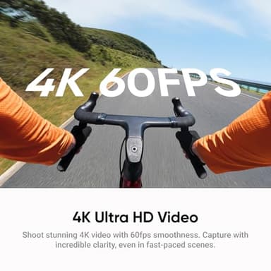 Insta360 GO Ultra Standard Bundle Midnight Black - Tiny Hands-Free 4K Cam, Lightweight & Portable, Low Light Excellence, Mount Anywhere, FlowState Stabilization, 200 Min Battery Life - Image 4