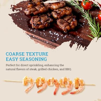 52USA Himalayan White Salt Coarse, Sea Salt for Grinder Refill, 39 oz (2.4 Pound), Pure Nature Himalayan Salts, Coarse Salts Perfect for Cooking, BBQ, Baking, Kosher Salt - Image 5