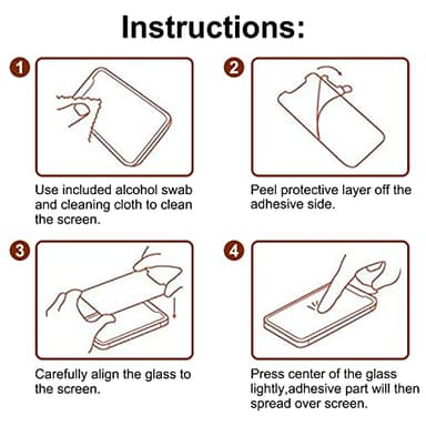 PEHAEL 3Pack for iPhone 16e/14/13/13 Pro Privacy Screen Protector Full Coverage Anti-Spy Tempered Glass Film 9H Hardness Easy Installation Bubble Free [6.1 inch] - Image 7