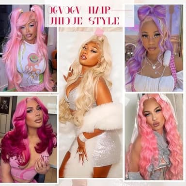 613 13x6 Lace Front Wig Human Hair 210 Density 24 Inch Blonde Wig Human Hair Body Wave Blonde Lace Front Wigs Human Hair 613 HD Lace Frontal 13x6 Wigs With Baby Hair for Women Pre Plucked - Image 8