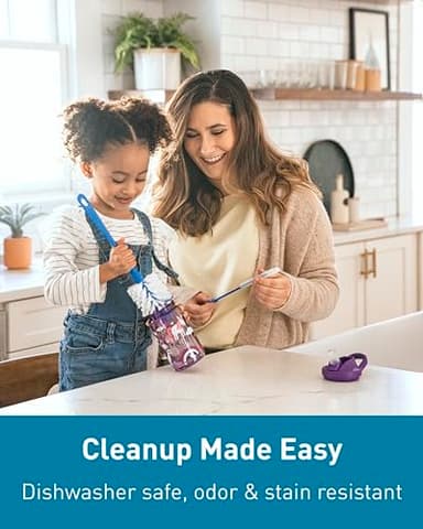 CamelBak Eddy+ 14oz Kids Water Bottle with Tritan Renew – Straw Top, Leak-Proof When Closed, Nautical Picnic - Image 8