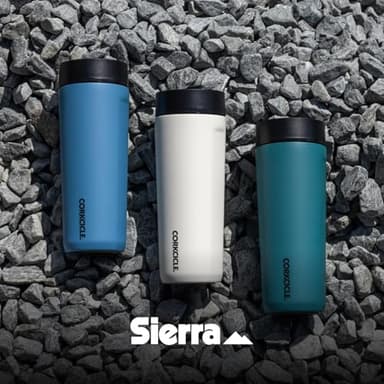 Corkcicle Commuter Cup Travel Mug - Insulated Coffee Mug with Lid - Keeps Drinks Cold 18 Hours - 360° Spill-Proof Sip Lid - Holiday Gift - Great for Gifting Warmth - 17 oz - North Shore - Image 8