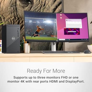 Dell Inspiron Business Desktop | Intel Core i7-12700 Processor (12 cores, 4.9 GHz)| 32GB RAM & 1TB PCIe SSD & 1TB HDD|HDMI, USB-C, Wi-Fi 6, Bluetooth, RJ-45| Keyboard & Mouse Included| Windows 11 Pro - Image 8