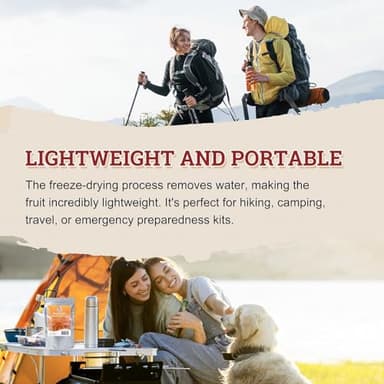 52USA Freeze Dried Orange Slices, 3oz (85g), Dehydrated Orange Slices, All Natural, No Additives, No Sugar Added, Dried Fruit for Cocktails, Snacking, Baking & Garnishing - Image 8