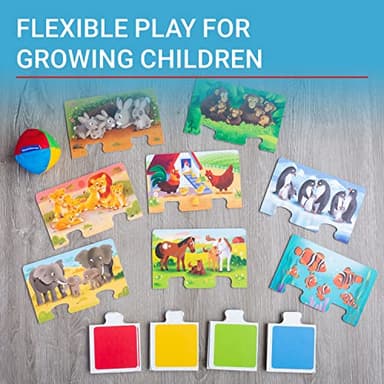 Ravensburger Hop, Waddle, Stomp! - Entertaining Animal Puzzle Game for Kids | Skill Development | Engaging Play | Trustworthy Quality | Ideal for Ages 2 and Up - Image 2