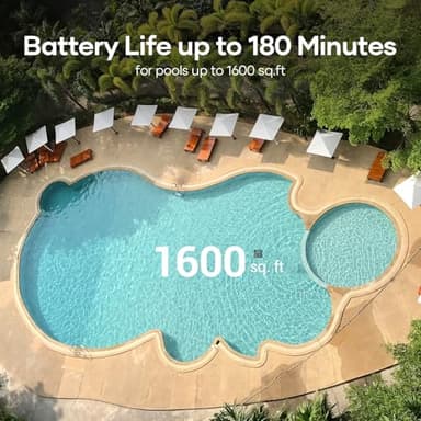 AIPER Cordless Robotic Pool Cleaner, WavePath Navigation, Wall-Climbing, Quad-Motor, 150 mins Runtime for Inground Pools up to 1,600 sq.ft, Seagull Pro ZT6002 - Image 6